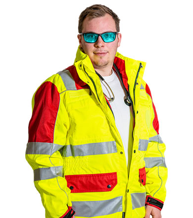 Blutfilterbrille für Ärzte